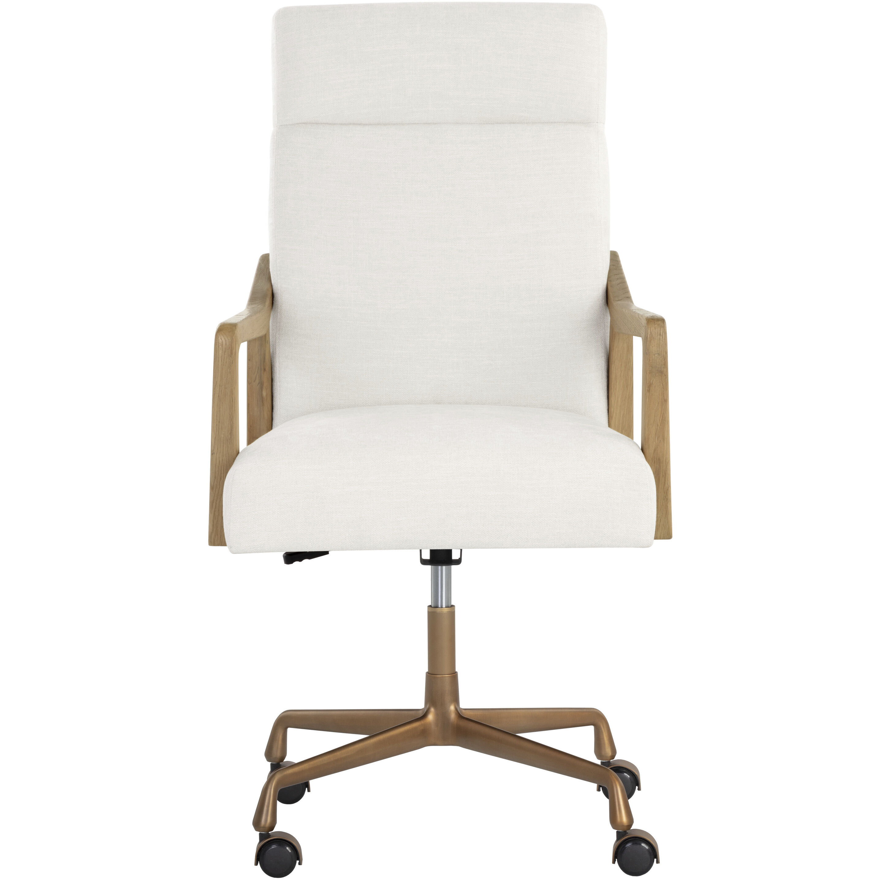 Collin Natural / Heather Ivory Tweed Office Chair